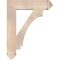 Ekena Millwork Imperial Arts & Crafts Smooth Bracket, Douglas Fir, 5 1/2"W x 28"D x 36"H BKT06X28X36IMP03SDF - alternate 3